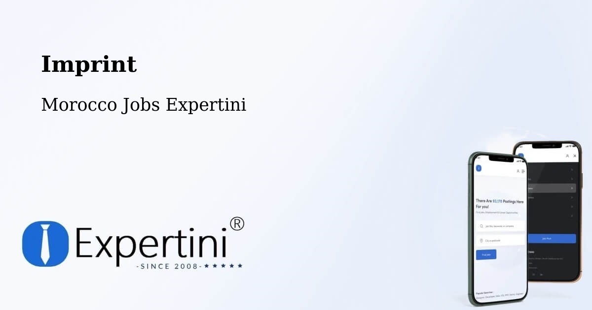 Imprint – Fes - Morocco Jobs Expertini